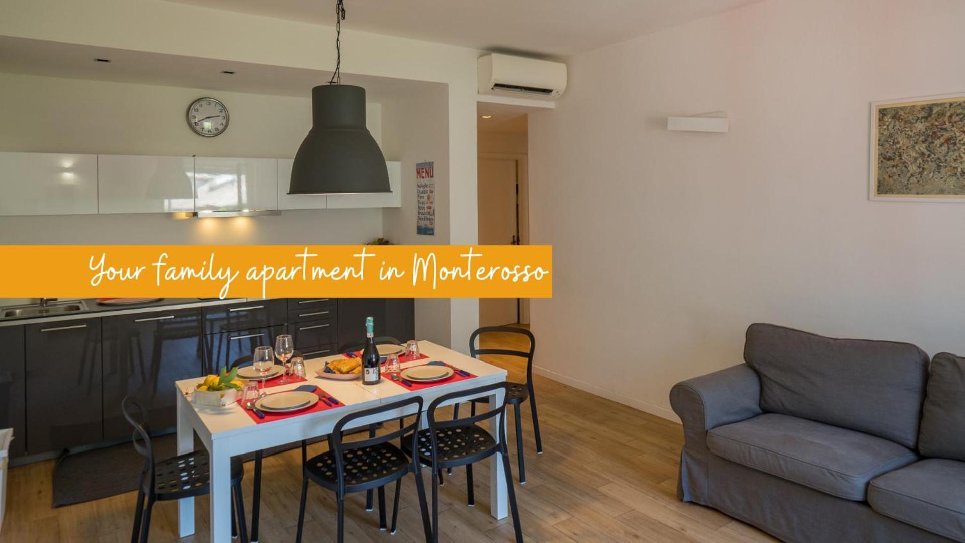 Scimiscià 2-bedroom Apartment with AC Monterosso al Mare Exterior foto